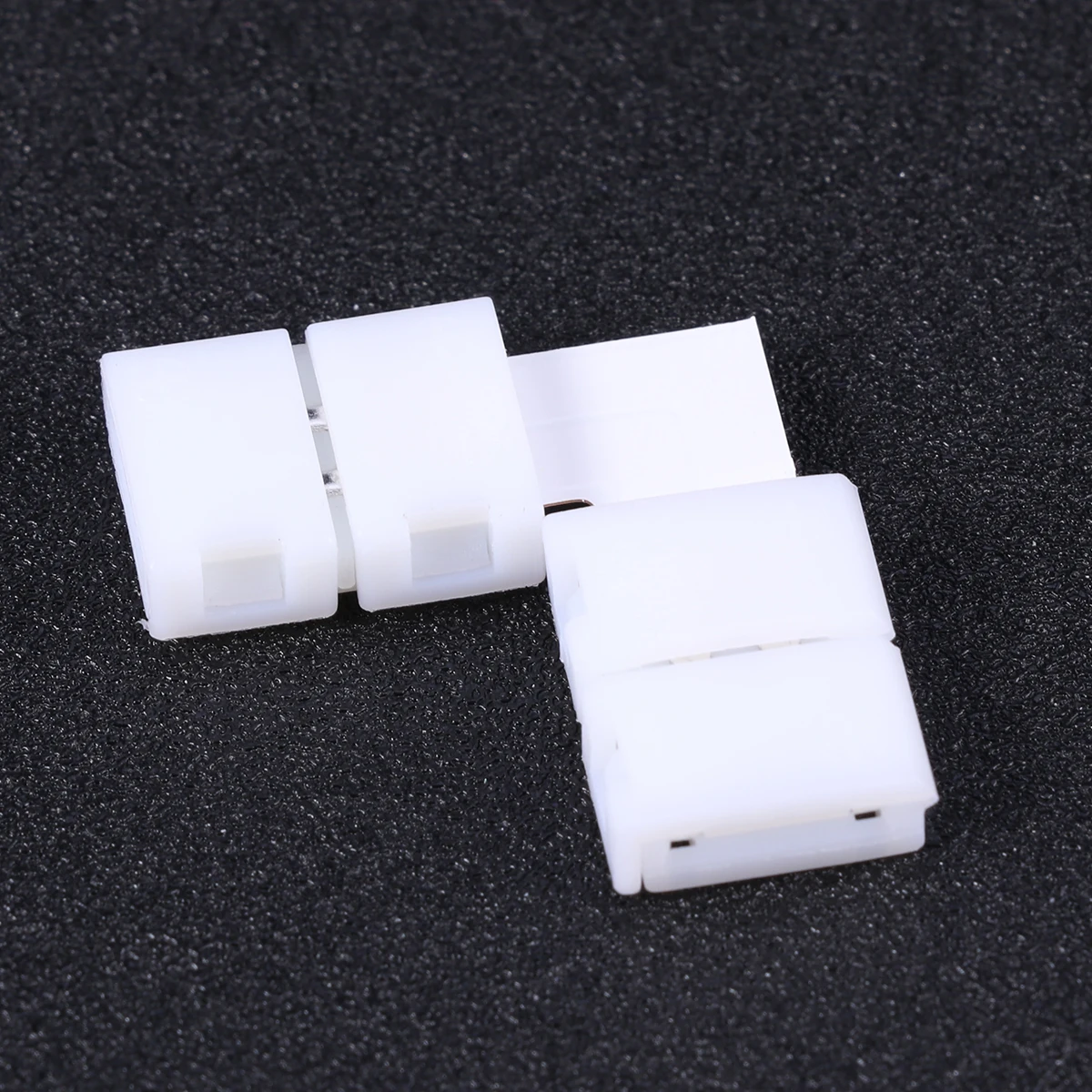 10 PCS Corner Connector for LED Strip Light Solderless Seamless Layout Shape Easy Installation