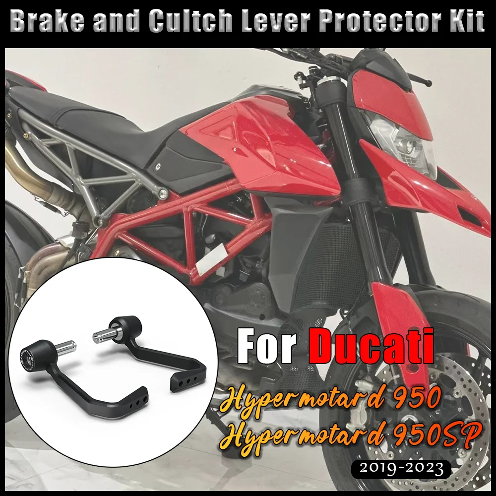 

Motorcycle hand guards For Ducati Hypermotard 950 Brake and Clutch Levers Protector Kit Motorcycle Handlebar Grips Guard