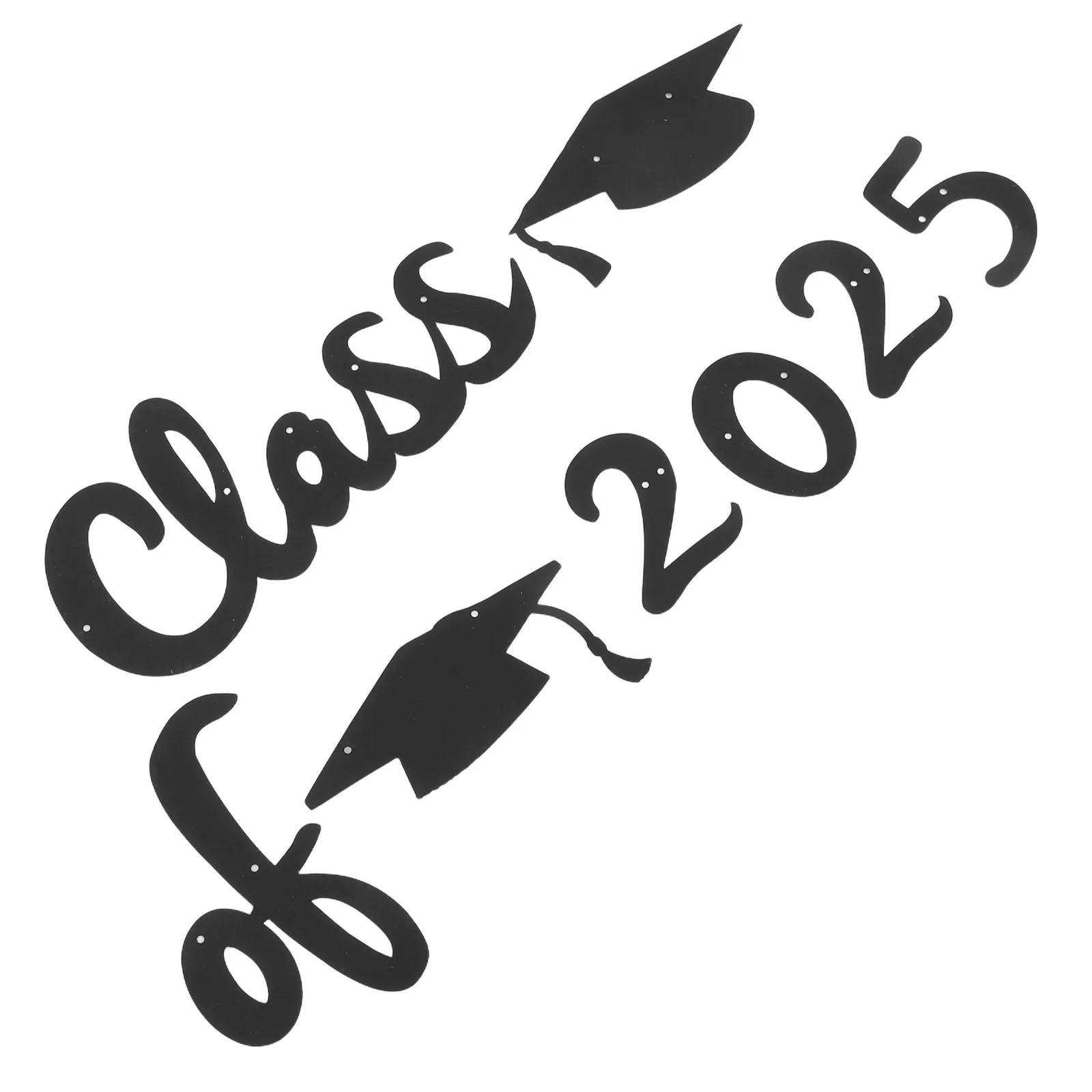 Graduation Banner 2025 Bold Colors Versatile Use for High School College Graduation Party Decorations Congrats Grad Sign