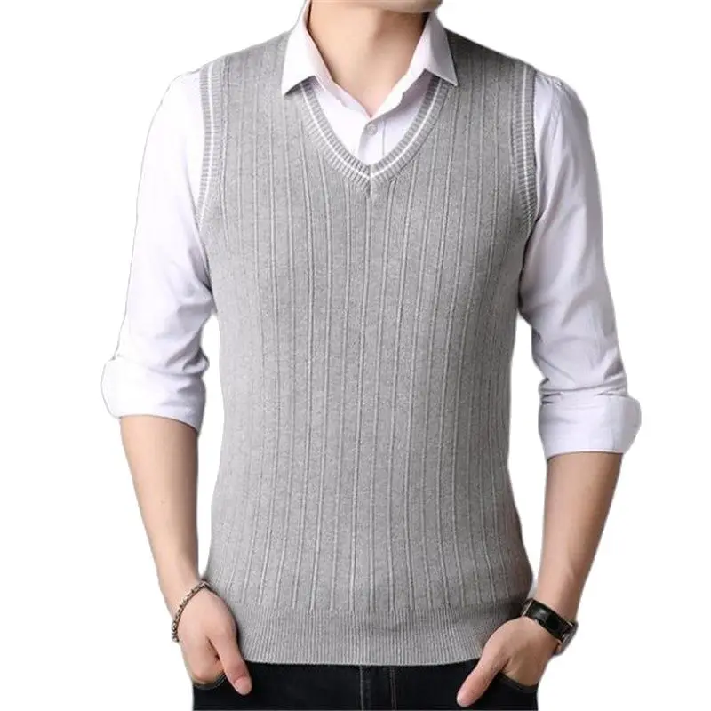 

Sleeveless Cardigan Men Sweater Vest Sleveless Sweater Men Mens Sleeveless Sweaters Sweater Vest For Men Knitted Men Waistcoat