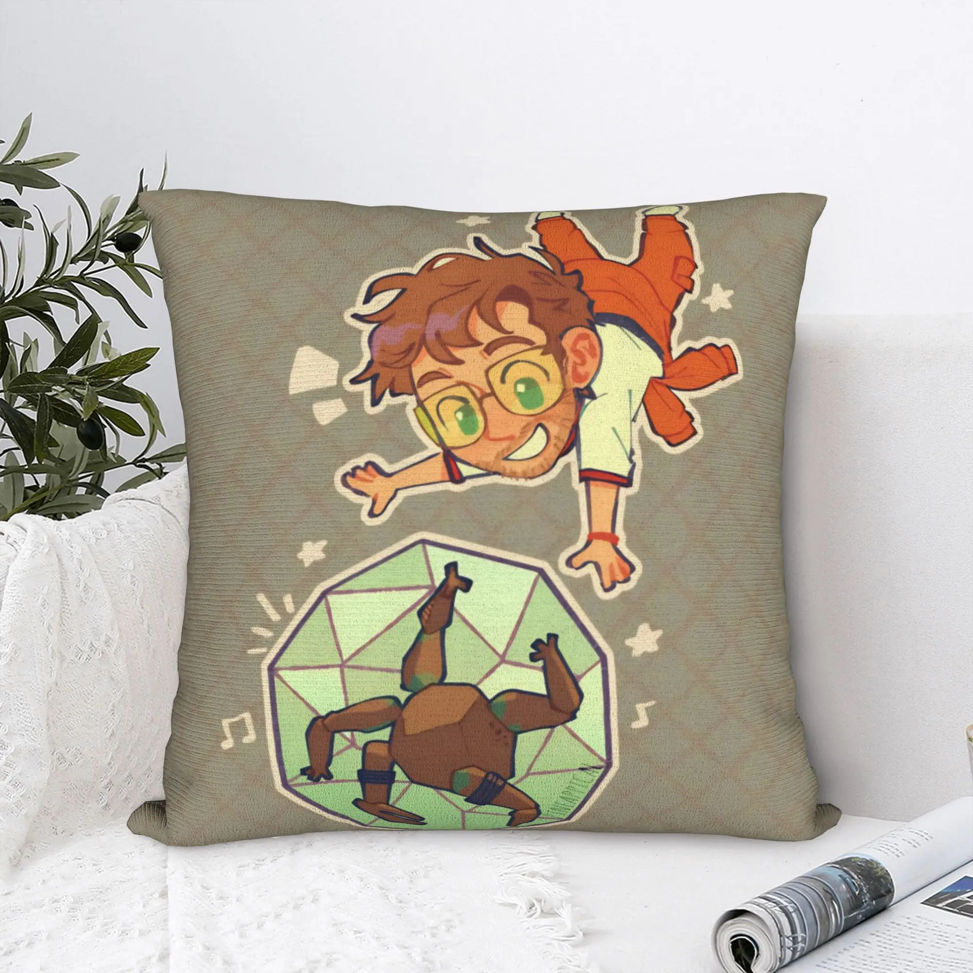 Project Hail Mary Pillowcase Polyester Cushion Cover Decoration Ryland Grace Rockys Throw Pillow Case Cover Bedroom 40*40cm
