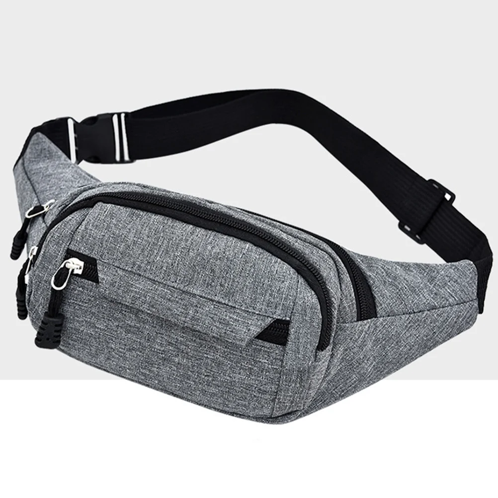Adjustable Running Belt Oxford Cloth Sports Waist Pack For Outdoor Fitness Large Capacity Fanny Pack Men Women Waist Bag