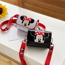 DisneyFashion Shoulder Bag with Mickey Mouse Cute Mini Crossbody Bag for Kid Purse Minnie Mickey Mouse Cartoon Girls Side Bags