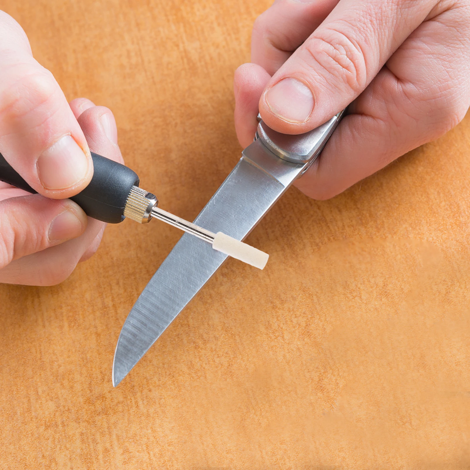 

12pcs Polishing Wheel 4Mm Wool Grinding Tool Felt Polishing Bit Buffing Wheel For Jewelry Plastic Watch Nail