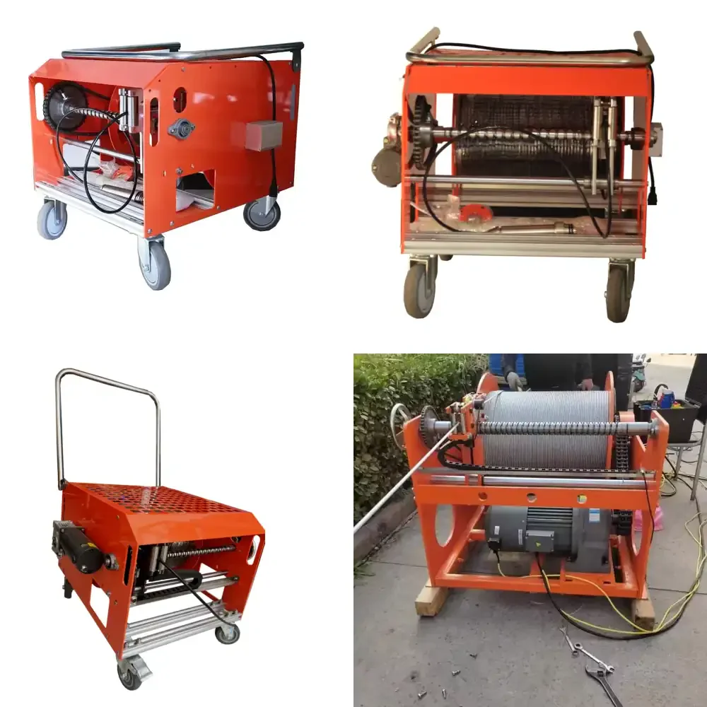 300m Own Platform Underground TV Deep Well Visual Detector Borehole 1 Year Stainless Steel Probe for Pipe Inspection