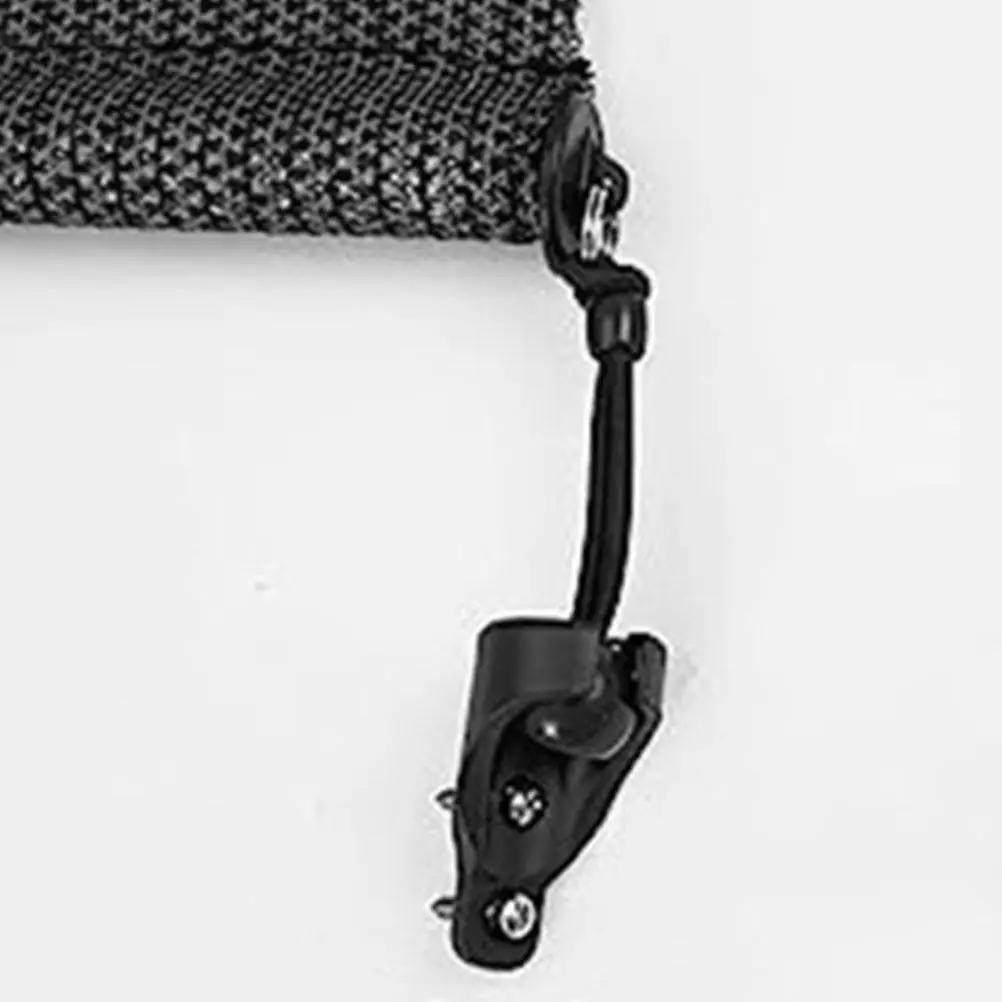 1Set Elastic Windproof Bungee Cord Kit with Ball Lock for Roller Blinds Outdoor Fixing Hardware Secure Blind Stabilizer Cord