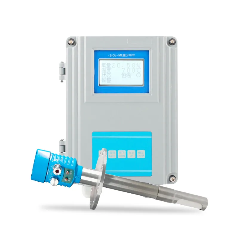 

Онлайн-анализатор кислорода с циркониевым зондом для печи и котла Анализатор кислородного газа из циркония