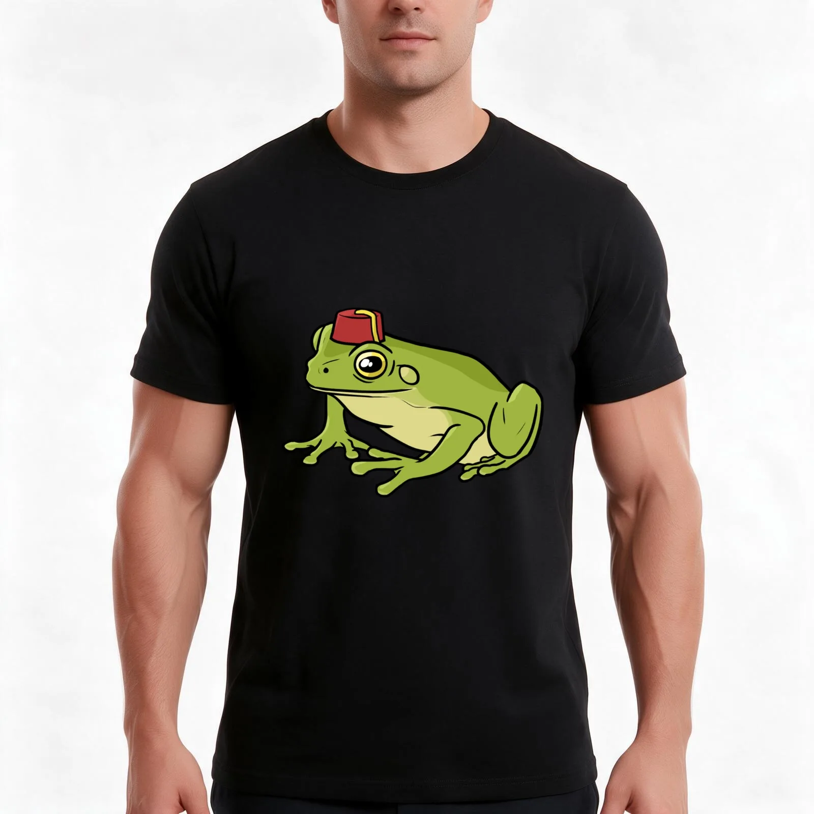 Starbound - Fr?gg Furnishing T-Shirt, Summer Casual Cotton Tee, Oversized Streetwear Tops, Vintage Graphic Print, 100% Cotton