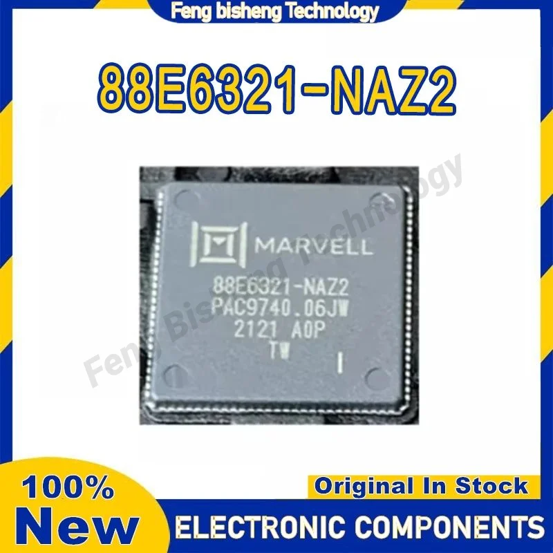 88E6321-NAZ2 88E6321-A0-NAZ2C000 QFN48 Ethernet transceiver IC Chip in stock