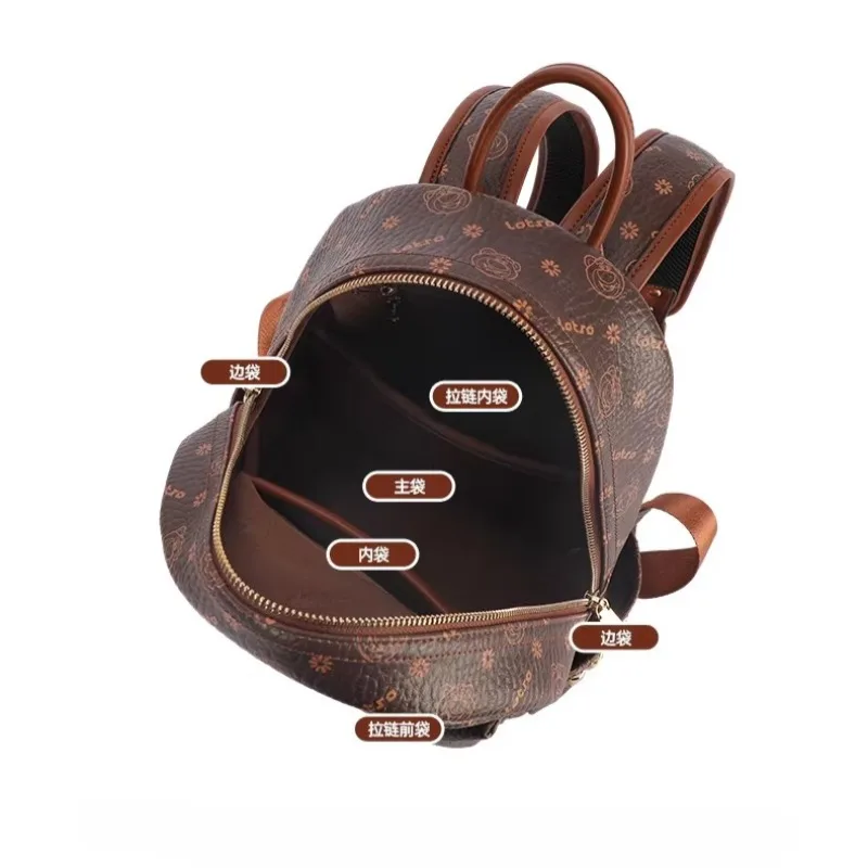 Disney Women's Luxury Mini Backpack Purse Handbag University Student Commuting Style Outdoor Travel Lightweight New Model