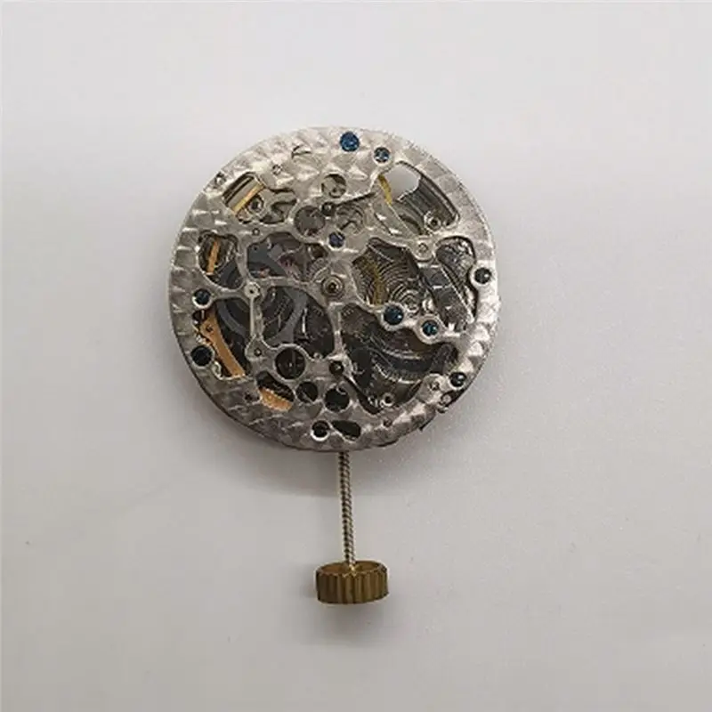 2196 Automatic Mechanical Movement 6 Hands Watch Parts Accessories Watch Center Without Calendar Skeleton New