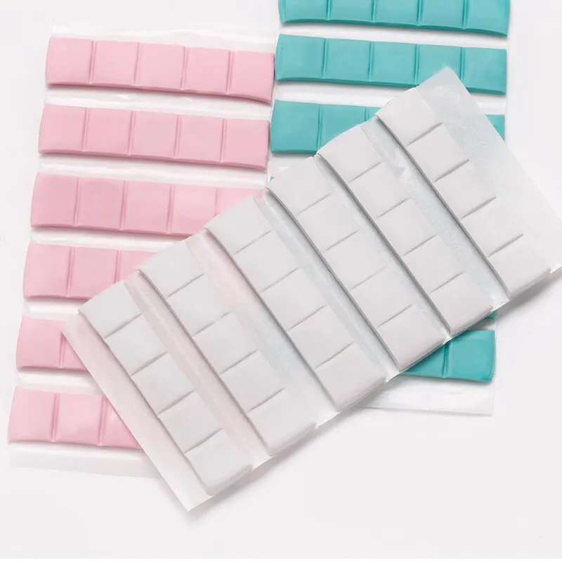 90 Ou 30pcs Prego Adesivo Cola Argila Vara Removível Reutilizável Stand Holder Display Dicas Nails Art Practice Tools Manicure