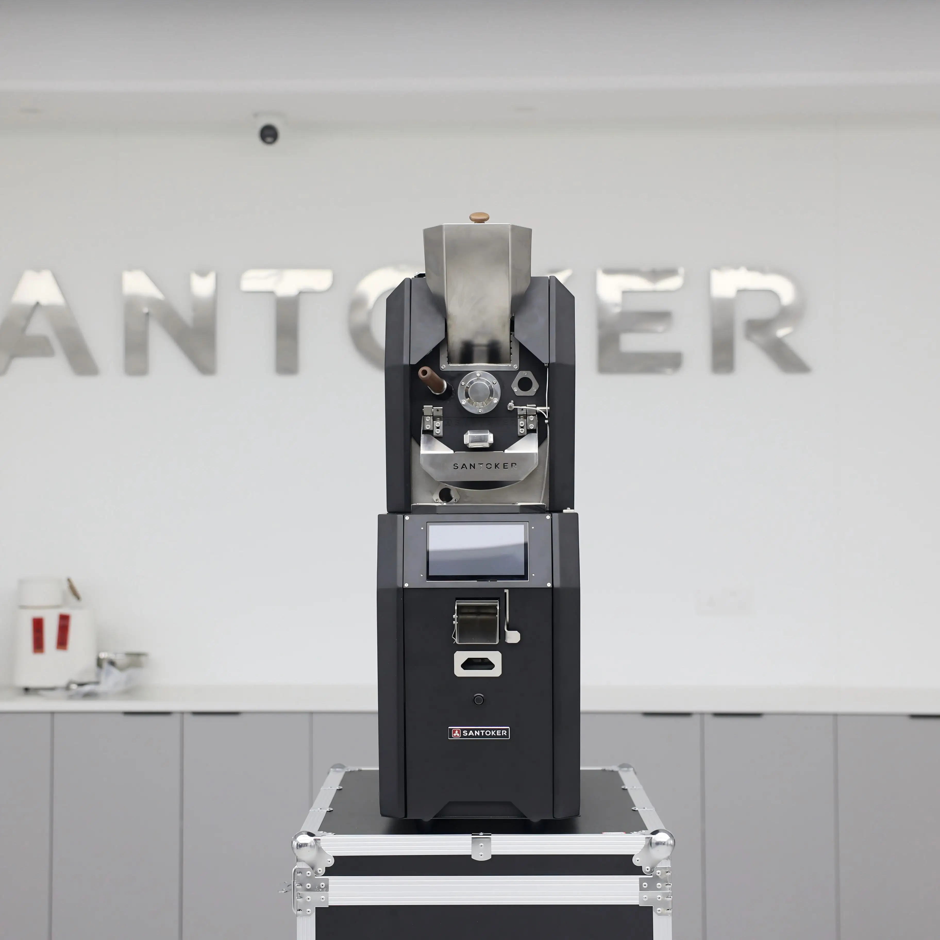 เครื่องคั่วกาแฟ SANTOKER รุ่นใหม่ล่าสุด สำหรับใช้ในบ้านและเชิงพาณิชย์ ขนาด 1 กก. RX1 คั่วอัจฉริยะอัตโนมัติ