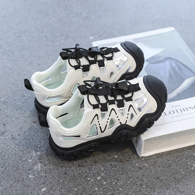 

Summer New Soft Bottom Breathable Sandals Casual Shoes for Girls And Boys Children's Outdoor Hiking Mountaineering Shoes