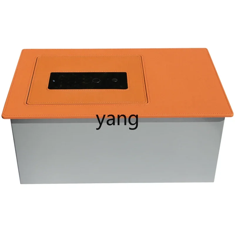 yjq hidden safe, household fingerprint password, mobile phone unlocking safe deposit box, door opening and turning type