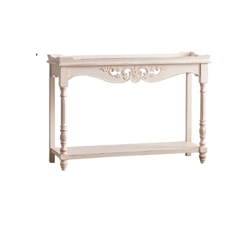 

Entrance living room wall decoration table creative end view table