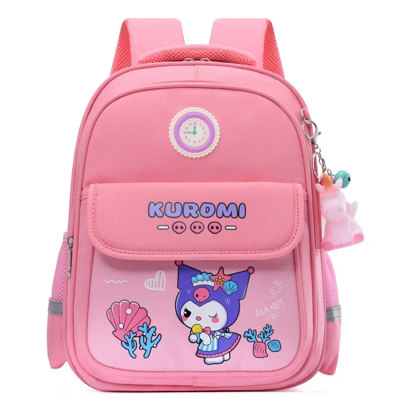 Sanrio New Clow M Student Schoolbag Cartoon Cute Large Capacity Lightweight Spine-Protective Backpack