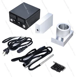 3x5inch Rosin Press Plate Kit with Double PID Temperature Controller Module Compatible with Various Hydraulic Presses A/H Frame