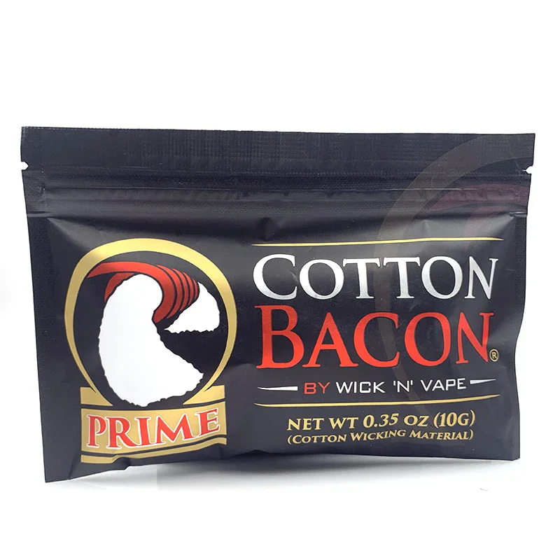 50Pack 2.0  Cotton Bacon Prime for gold wick Zeus X RTA Kylin BSKR Dead Rabbit Profile Mesh RDA RTA DIY COIL