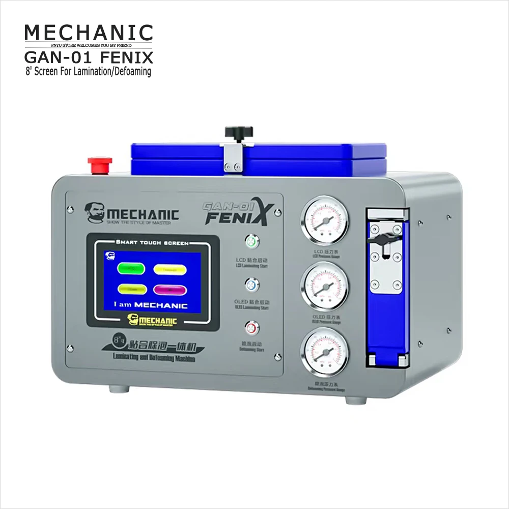 

MECHANIC GAN-01 FENIX Lamination Defoaming Integrated Machine 8 Inch Screen Curved Surface Fit Vacuum Pressure Screen Repair