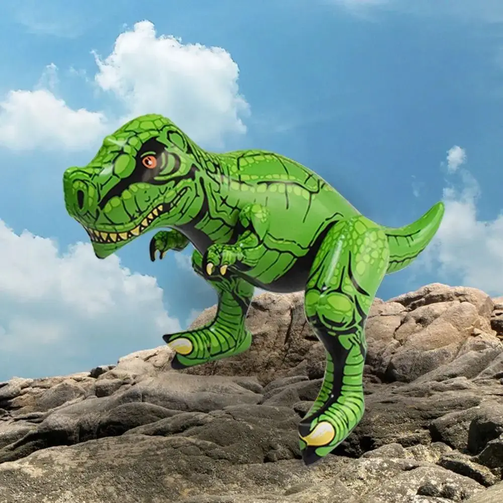 PVC Dinosaurus Opblaasbaar Speelgoed Triceratops Stegosaurus Cartoon Dinosaurus Thema Ballon Opblaasbare 3D Dinosaurus Feestdecoratie
