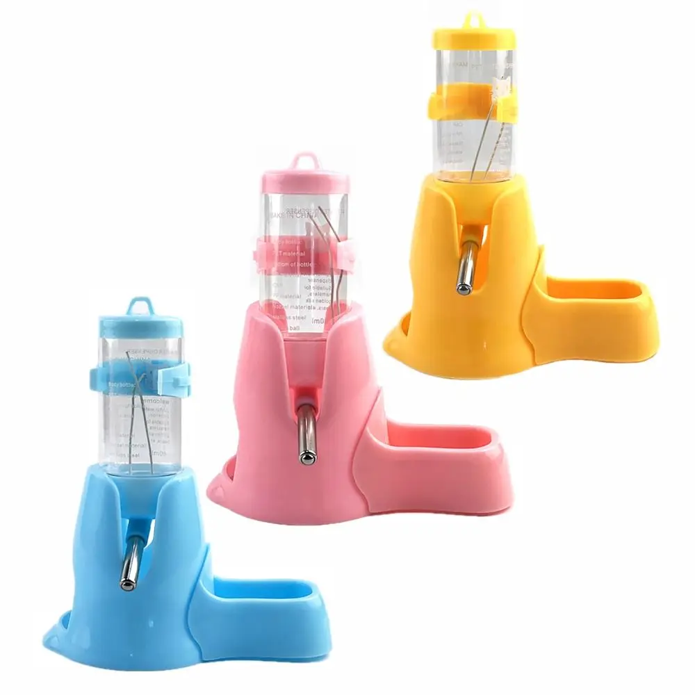 Distributeur d'eau automatique pour hamster en plastique stable, capacité 80 ml, détachable, abreuvoir pour hamster et rat
