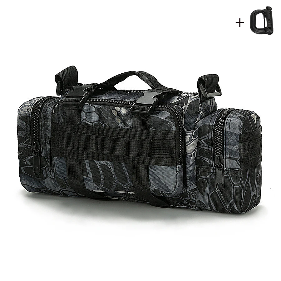 Multifunktionale Outdoor-Sport-Hüfttasche, Tasche für Fotoausrüstung, tragbar und verschleißfest zum Wandern und Radfahren – Detail 22