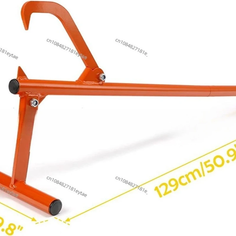 Removable Log Lifter, Wood Tree Lifter, Wood Pry, Wood Roller 48 Inches