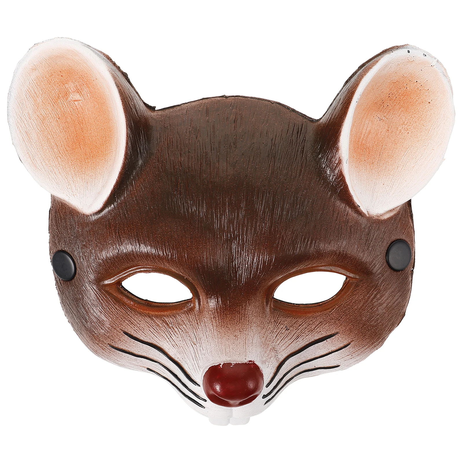 

1pc 3d Mouse Maskpu Foam Half Face Mask Halloween Carnival Party Mask Cosplay Animal Face Cover Face Mask