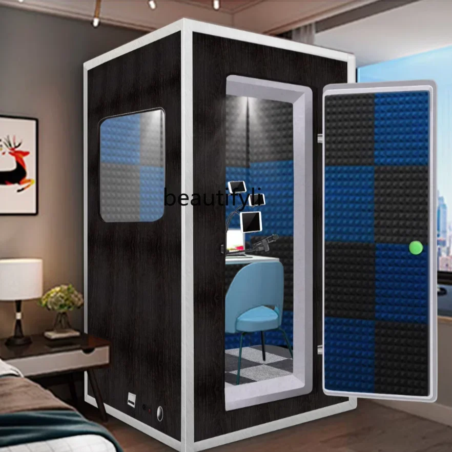 

Y17 Mute Warehouse Household Soundproof Recording Studio Sleeping Cabin Piano Room Karaoke Soundproof Room