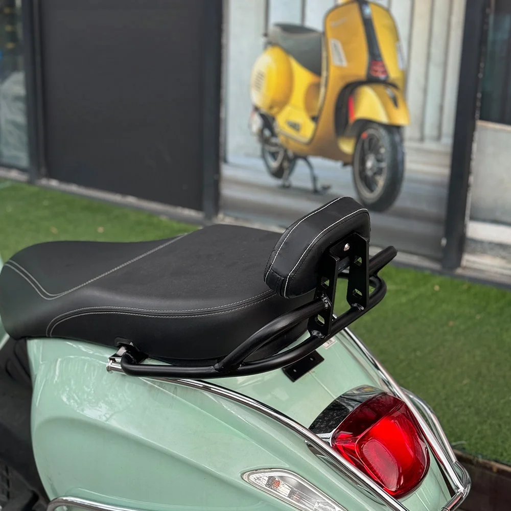 For Piaggio Vespa 150 modification accessory integrated rear backrest tail frame All-in-one integrated structure