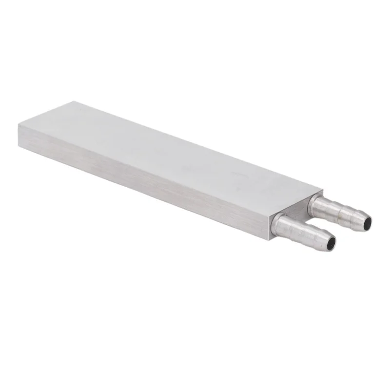 Compact Aluminum Water Cooling Block With Thermoelectric Cooling For CPU/Industrial Drives/Inverters