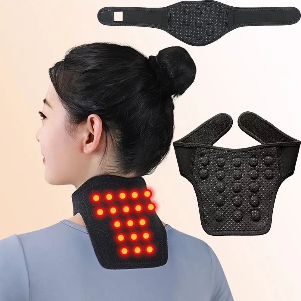 

9/19 Magnetic Stones Self Warming Cervical Collar Quickly Heating Cervical Protection Magnetic Stone Neck Brace