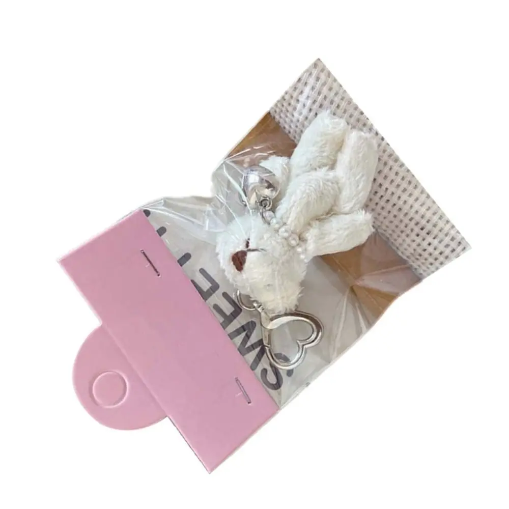 

New Cute Rabbit Keychain Creative Cartoon School Bag Keychain Gifts Hanging Decoration Backpack Pendant