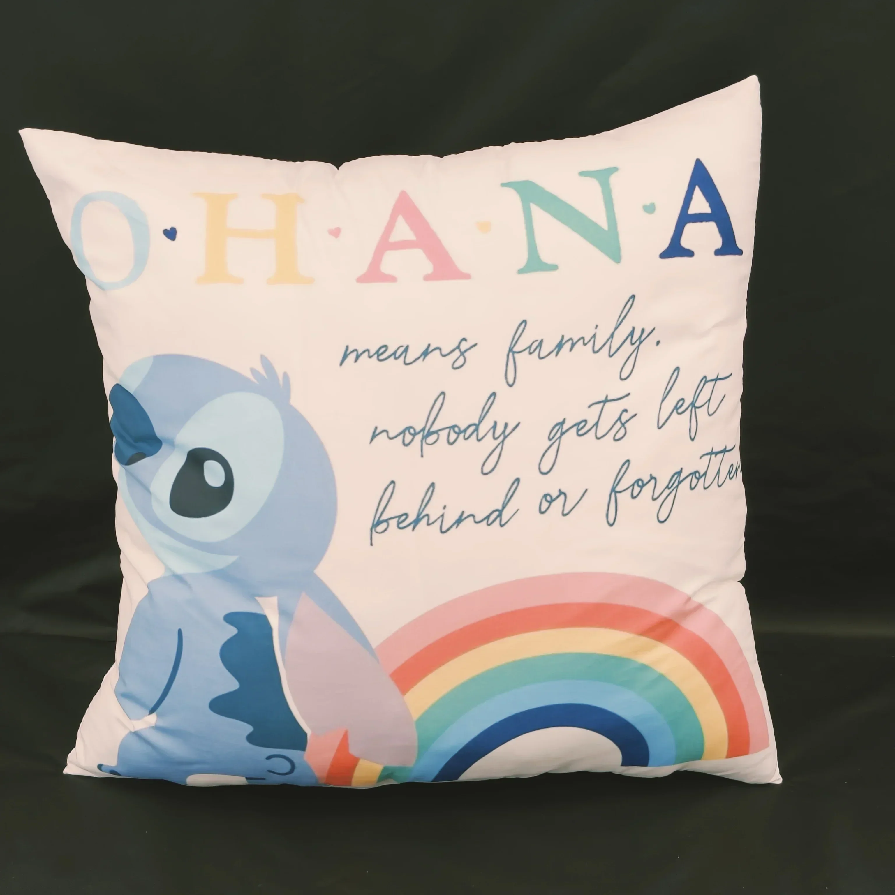 Disney Stitch Pillowcase Cute Cartoon Stitch Cushion Cover Living Room Sofa Pillowcase Bedroom Home Decoration Children\'s Gift