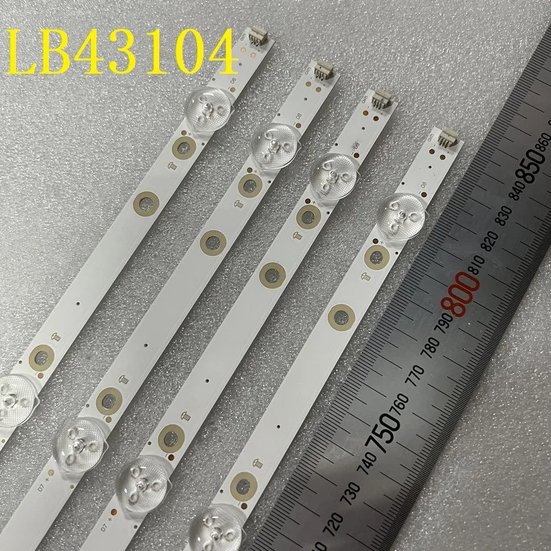 

LED Backlight Strips For LB43104 V0_02 LBM430M0801-EU-1 43PUS6804 43PUS6814/12 43PUS6400 43PUS6262/12 43PUS6162