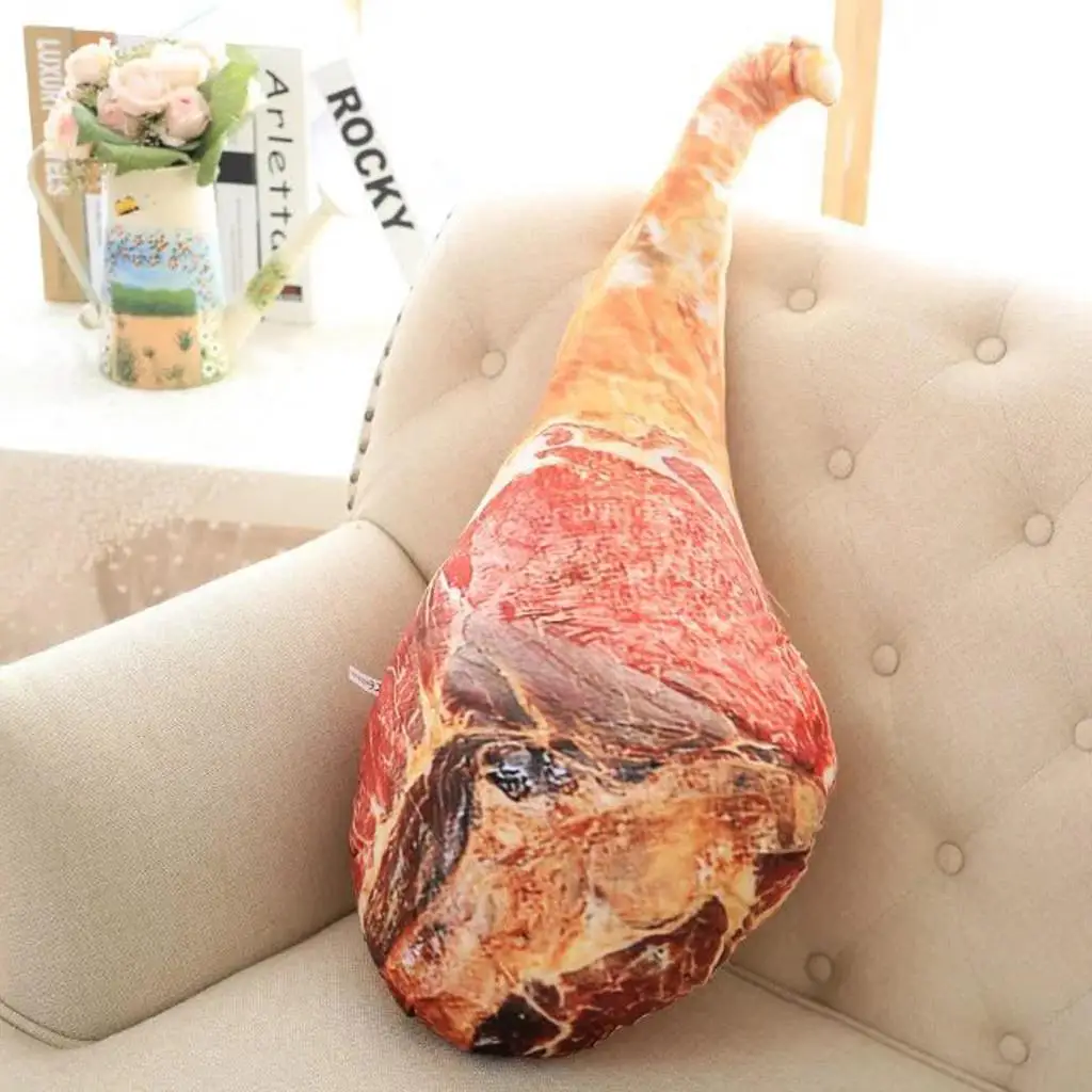 لحم الخنزير القطيفة وسادة تعزيز الإبداعية دمية وسادة للأطفال الفتيات محشوة وسادة للجسم أريكة سرير هدية الزخرفية