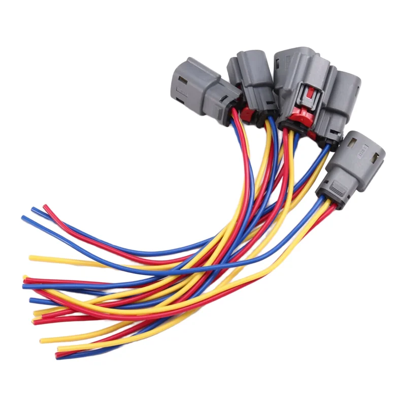 

6Pcs Ignition Coil Connector Plug Pigtail Harness 2505-484814 UF-646 For Ford F150 2011-2016 Expedition Explorer Transit