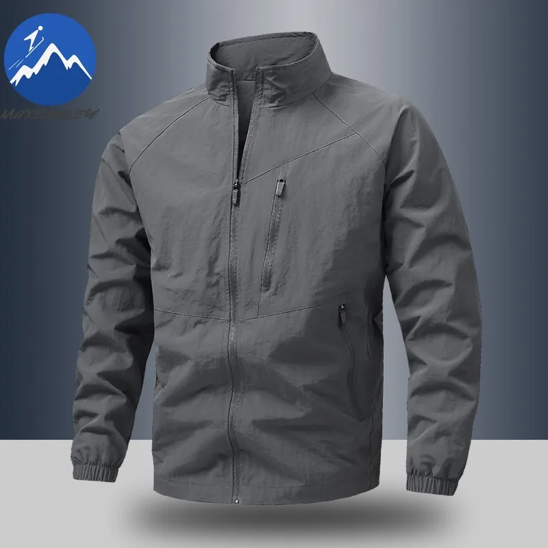 

2026 New Spring Autumn Mens Baseball Jacket Stand Collar Casual Sports Korean Fashion Lightweight Windbreaker Outerwear Coat