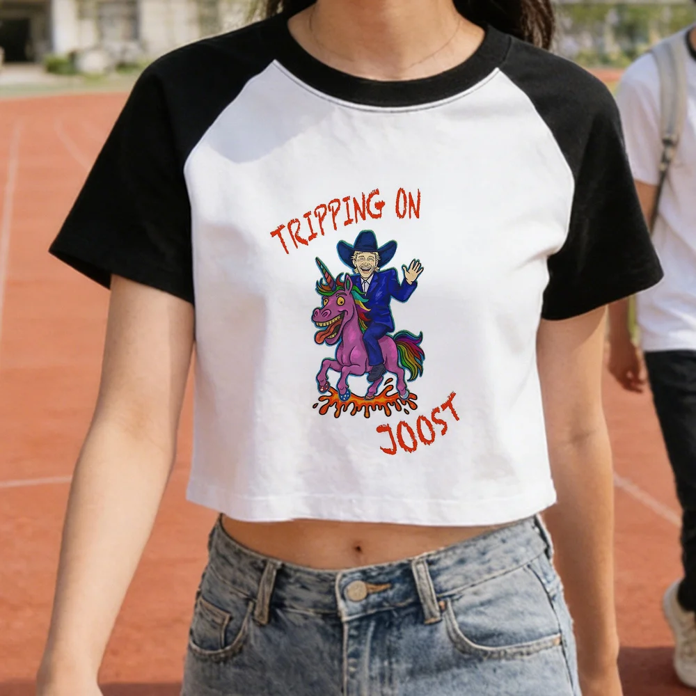 Joost Klein cropped top teen jojifuku clearance sales 2000s gothic grunge t-shirt korean fashion vintage harajuku