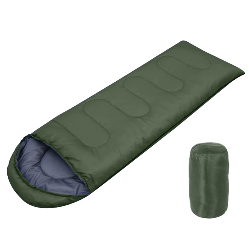 Saco de dormir para acampamento, ultraleve, à prova d'água, 4 estações, quente, mochila, saco de dormir para viagens ao ar livre, caminhadas