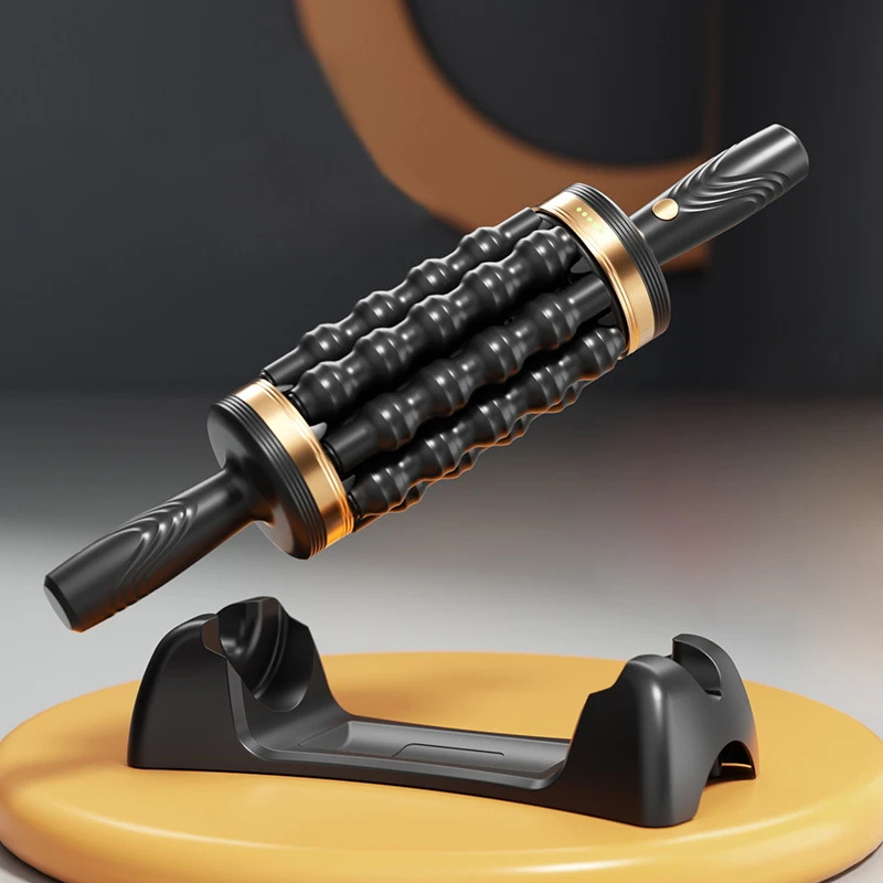Deep Tissue Muscle Recovery Roller: Percussive Fitness Equipment for Neck Leg Back Post-Exercise Relief