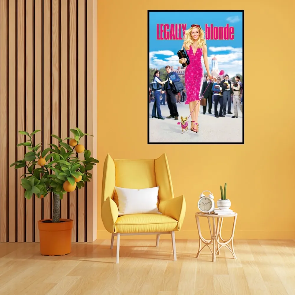 Classic Film Legally Blonde Poster Prints Wall Painting Bedroom Living Room Decoration Office Small