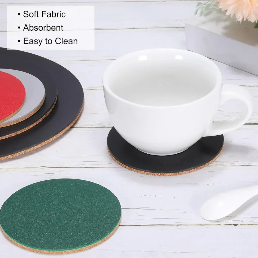 6 قطعة الوقايات نبات الفلين 8x8x0.2 الحصير النباتية الوقايات الفلين للنباتات الوقايات النباتية للمنزل داخلي وعاء الحصير DIY بها بنفسك Craft #5