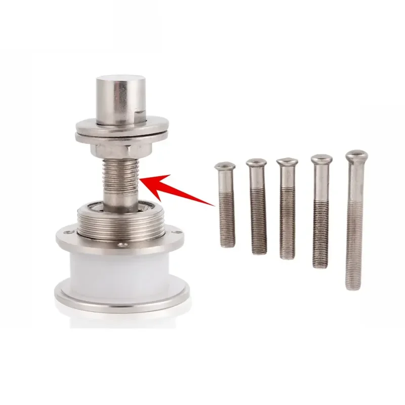 Stainless steel 304/316 hexagonal nut connector accessories glass plywood curtain wall canopy thickened version