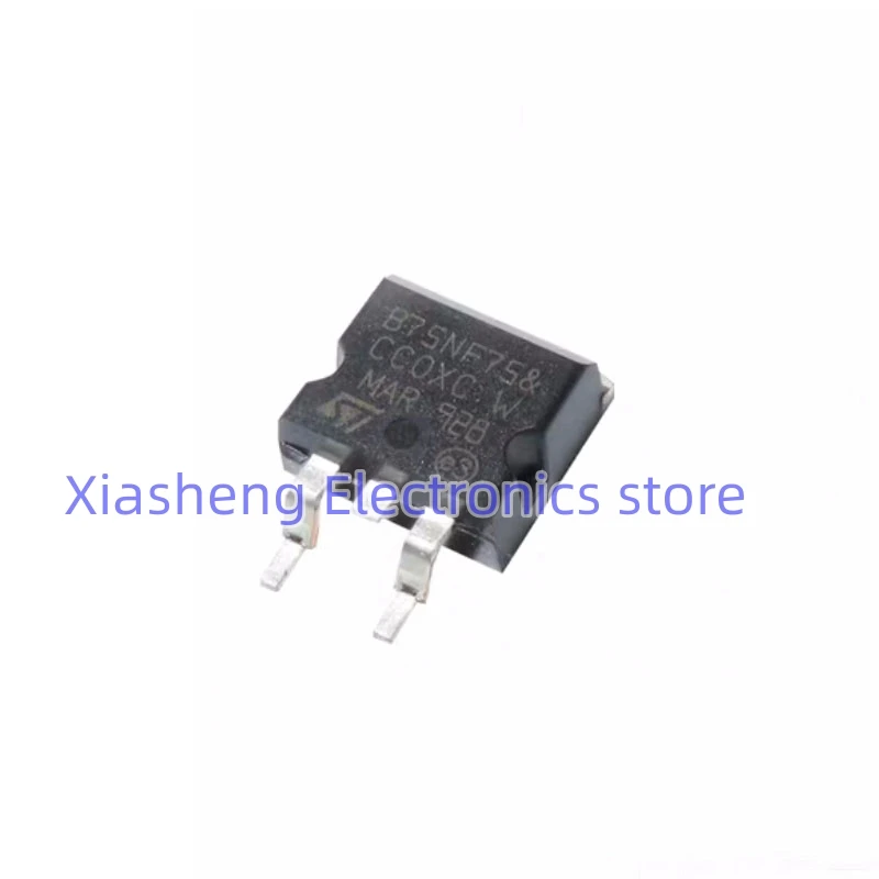 

New Original 10Pcs B75NF75 STB75NF75 B75NF75L TO-263 80V 75A SMD MOSFET Field Effect Transistor Good Quality