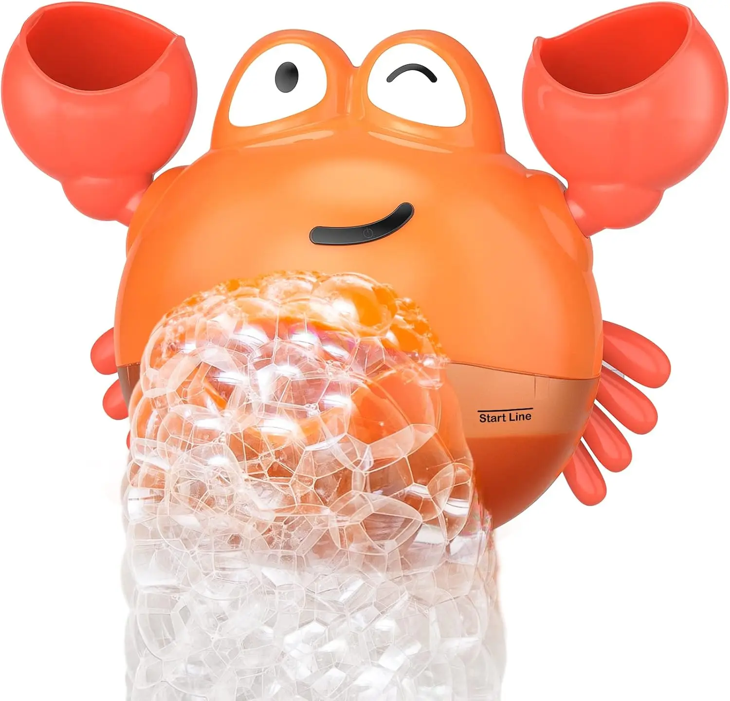 

Crab Bath Bubble Maker: Fun Bubbles for Baby, Toddlers 1-3, Automatic Machine for Bathtub, Battery Operated