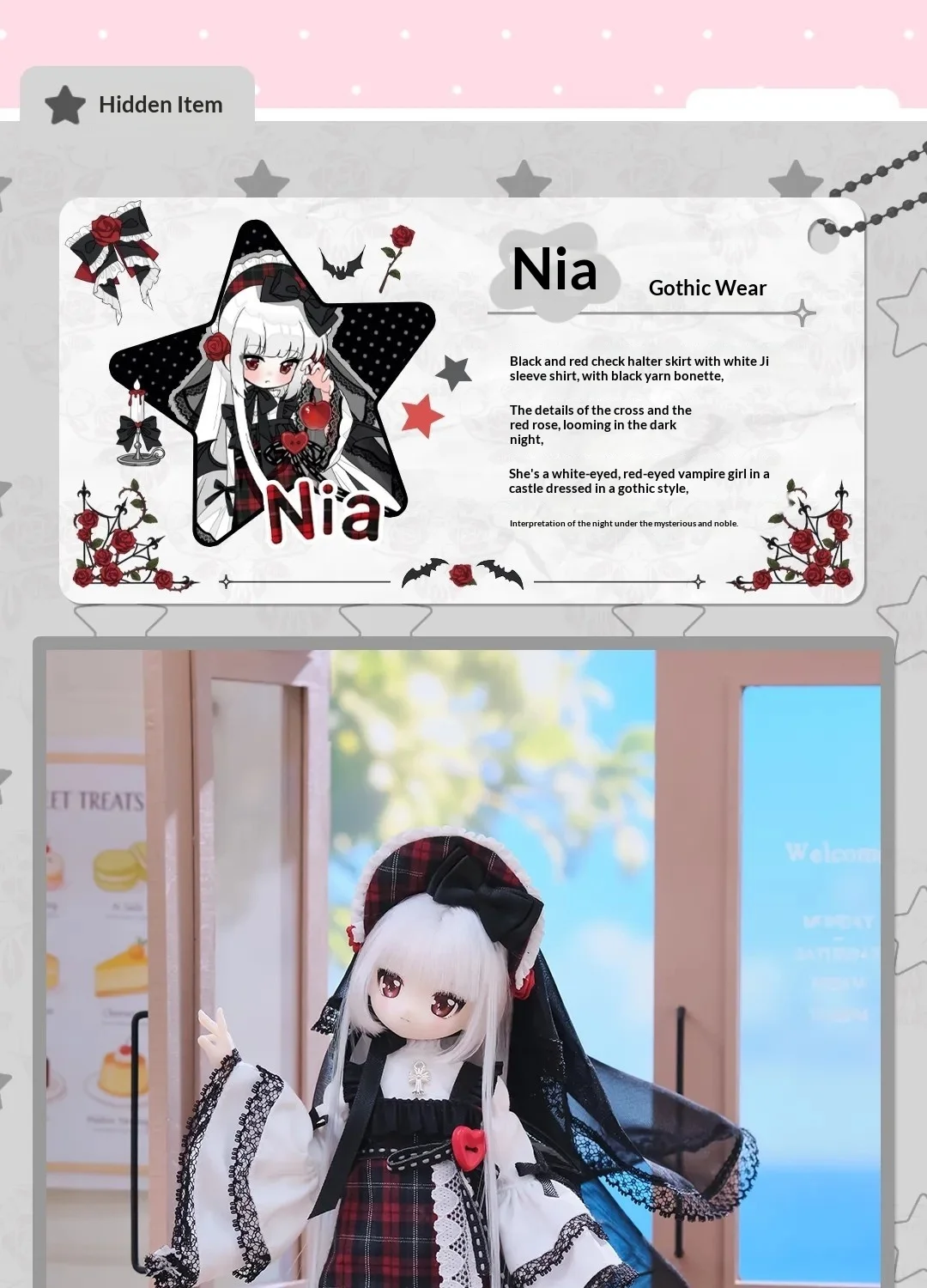 Original SyncyLand OOTD BJD Blind Box Niedliche Anime-Puppe mit Beweglichen Gelenken und Echthaar Key 2 Mini Sammelfigur Wohndekor Geschenk – Detail 17