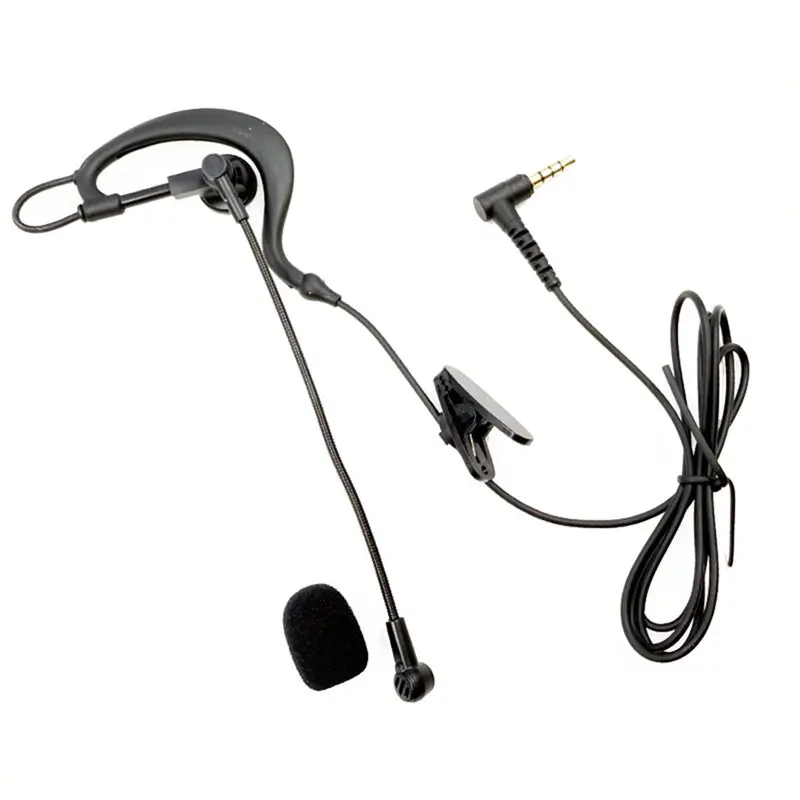 B50B-Football Referee Intercom Headset Judger Arbitration Earphone Earpiece Bicycle Conference For V6 V4