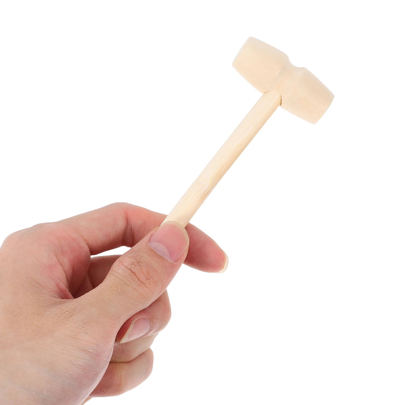 

50Pcs Mini Wooden Small Mallet Hammer for Educational Crafts Creative Pounding Sharing Fine Motor Skills Small Hammer
